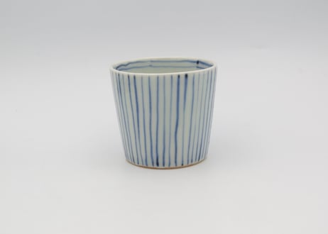 古川章蔵　染付磁器小さめの蕎麦チョコC
