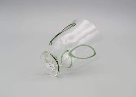 谷道和博　T-12グリーンリース紋冷茶碗
