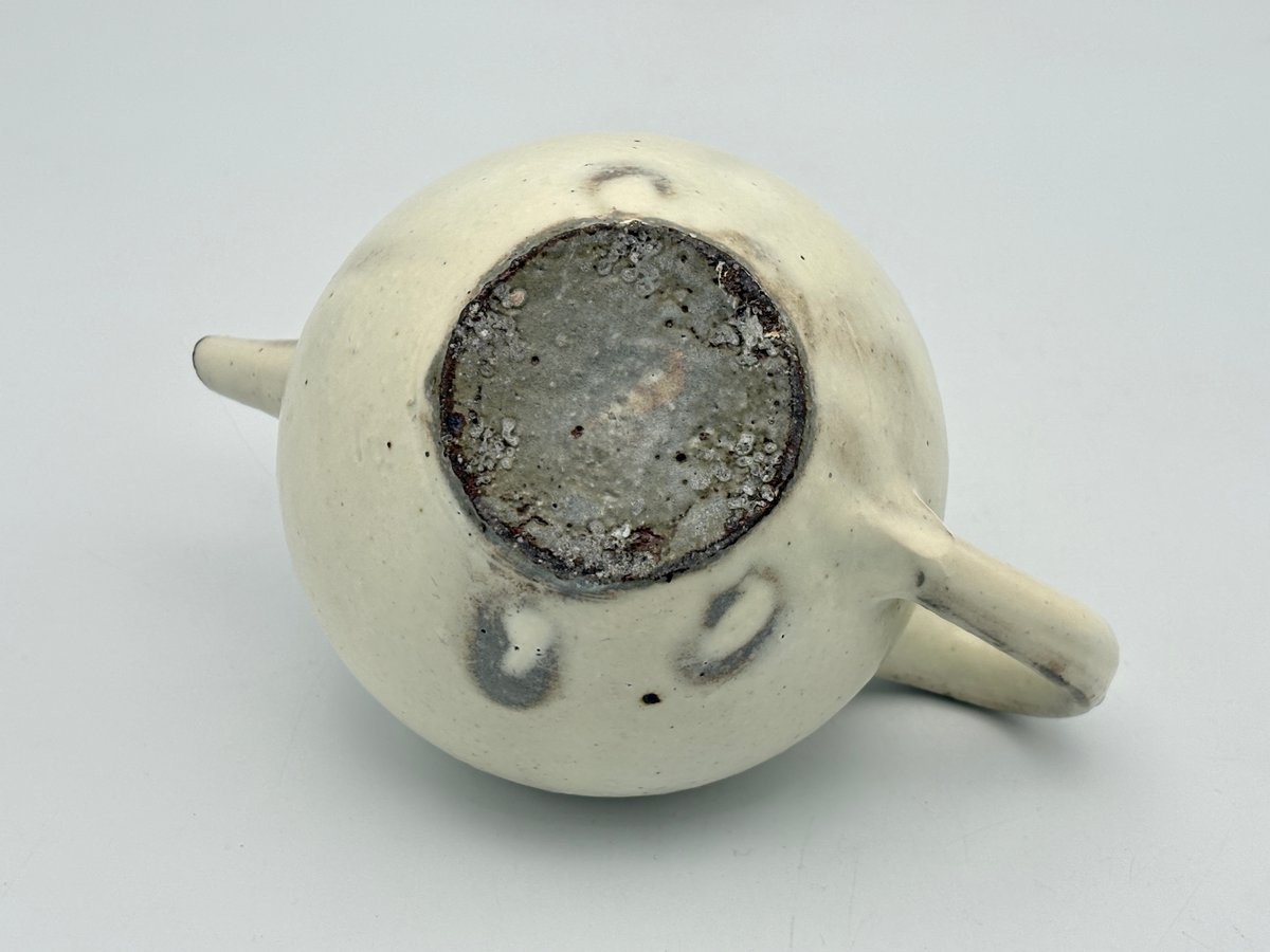 小山乃文彦 粉引のポット | 工藝舎 オンラインショップ
