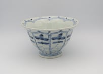 8丼鉢八方花紋