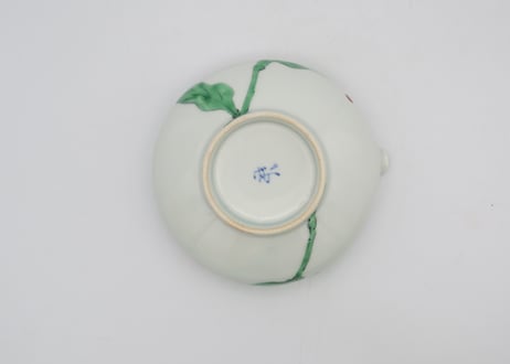 古川桜　色絵そよご片口小鉢B