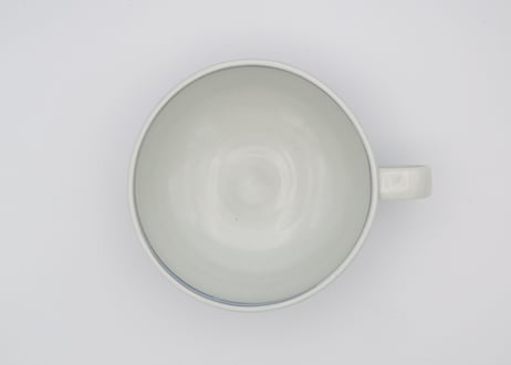松尾貞一郎　　染め付け桜スープカップT-24