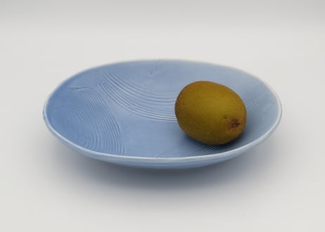 東まり子　磁器アクア釉楕円中鉢