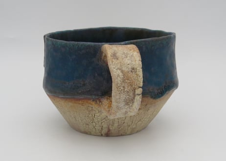 金井春樹  陶器手捻りのスープカップD