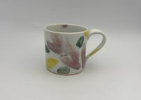 古川桜　色絵磁器オリーブマグ
