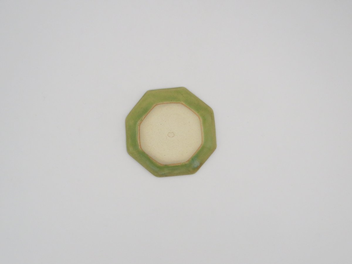 渡辺信史 灰釉小皿緑 | 工藝舎 オンラインショップ