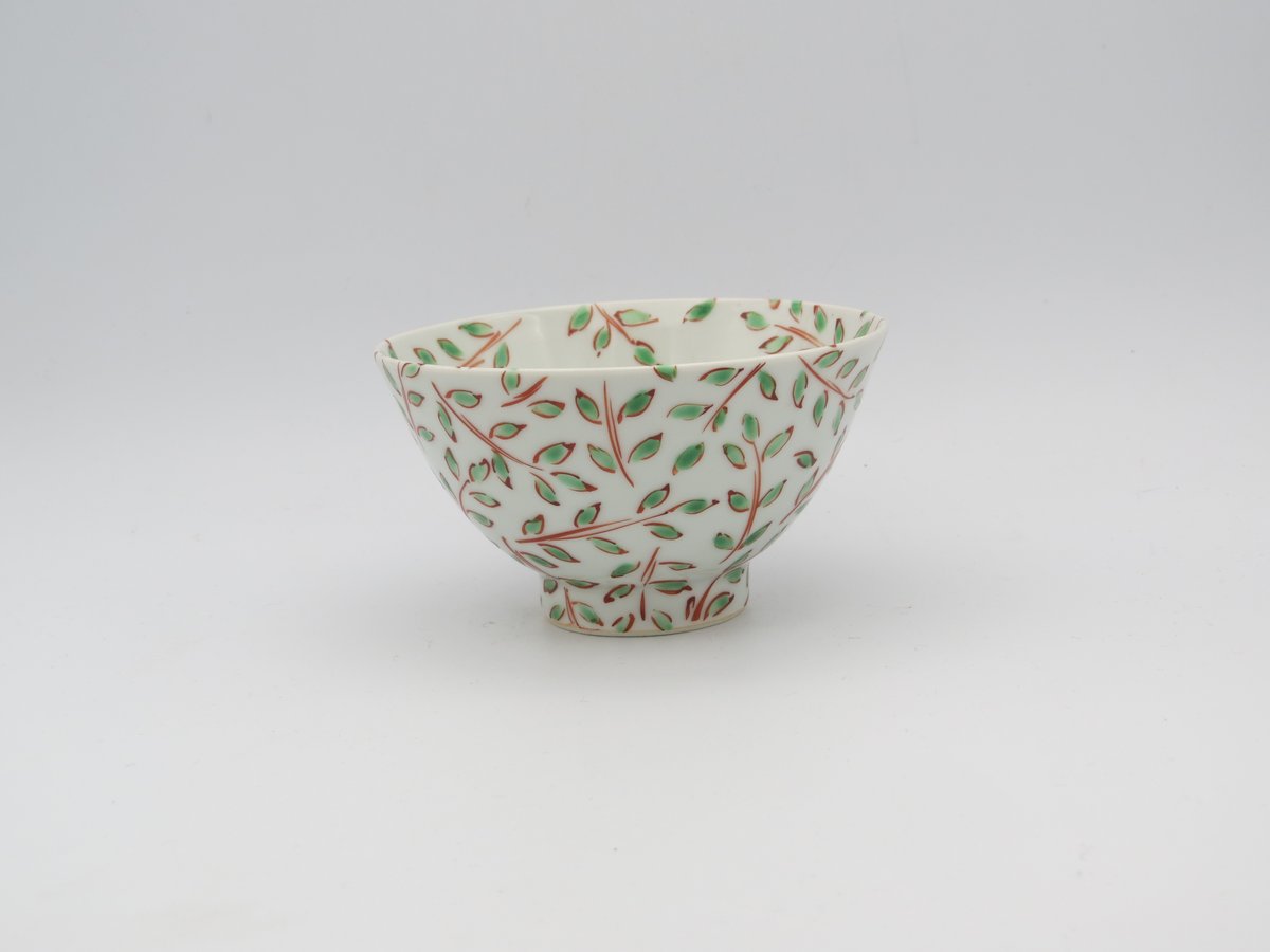 古川桜 色絵磁器木の芽飯碗 | 工藝舎 オンラインショップ