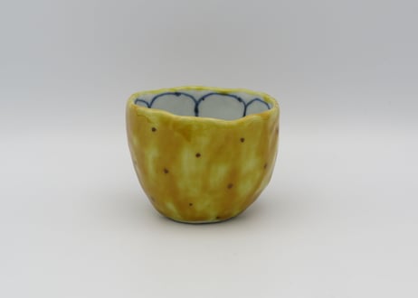高橋宏彰　色絵磁器ゆず豆鉢