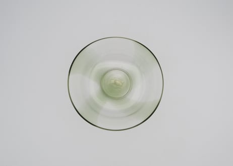 谷道和博　T-22薄グリーン四線小鉢