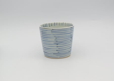 古川章蔵　染付磁器小さめの蕎麦チョコC