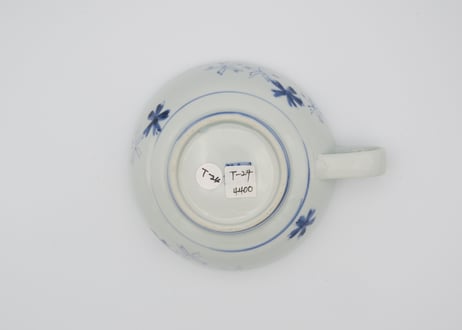 松尾貞一郎　　染め付け桜スープカップT-24