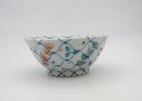 髙橋宏彰　色絵磁器水草魚中鉢