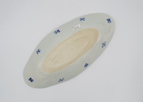 松尾貞一郎　磁器呉須赤絵楕円皿8