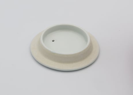 松尾貞一郎　色絵磁器赤絵のポット