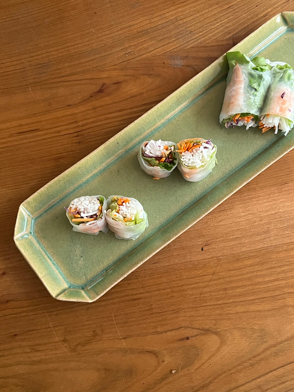 渡辺信史 山わさび釉フレーム長皿 | 工藝舎 オンラインショップ