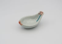 髙橋宏彰  色絵磁器花びら豆皿
