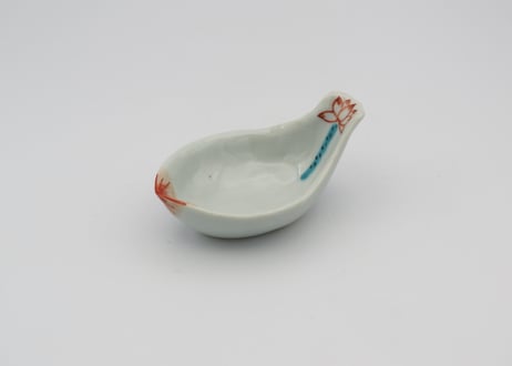 髙橋宏彰  色絵磁器花びら豆皿