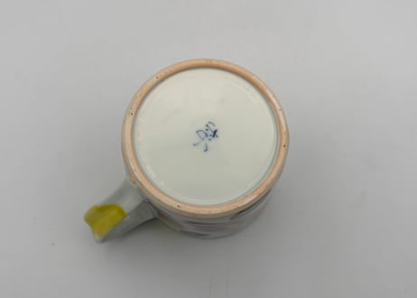 古川桜　色絵磁器オリーブマグ