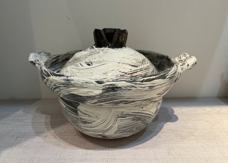 稲葉直人 黒織部 一人鍋 土鍋 キャセロール 1人鍋 陶芸 直人 稲葉直人 黒織部 一人鍋 土鍋 キャセロール 1人鍋 陶芸 直人 CATEGORY