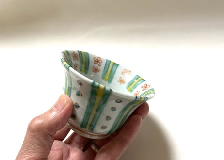 髙橋宏彰　色絵磁器春色小鉢