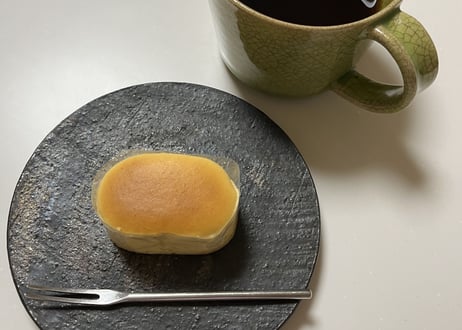 渡辺信史　黒釉プレート小