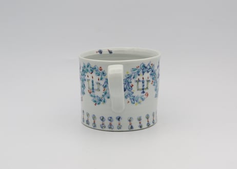 松尾貞一郎　色絵磁器夢のマグ6