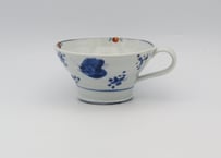 松尾貞一郎　色絵磁器蝶のマグN3