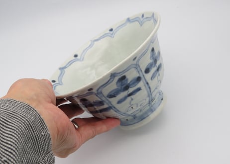 8丼鉢八方花紋