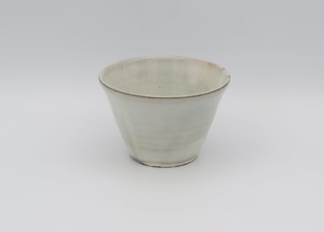 縦線染付猪口　明治初期~中期　六個セット 縦線染付猪口 明治初期~中期 六個セット 染付の蕎麦