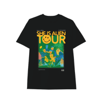 SHE IS ALIEN TOUR tee