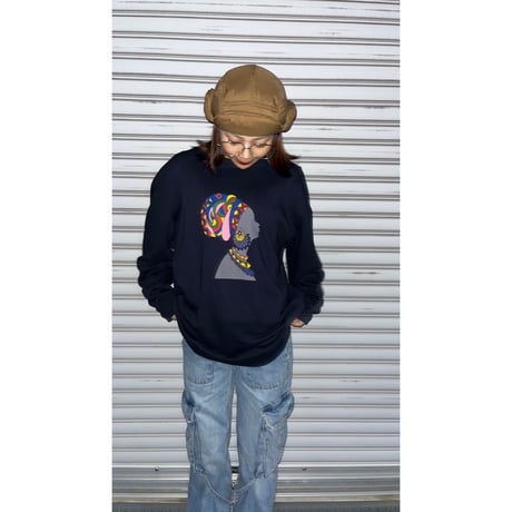 EW×yuzuk!/Long T-shirt