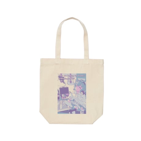 EW×恋寝ねいこ/T-shirt/Totebag