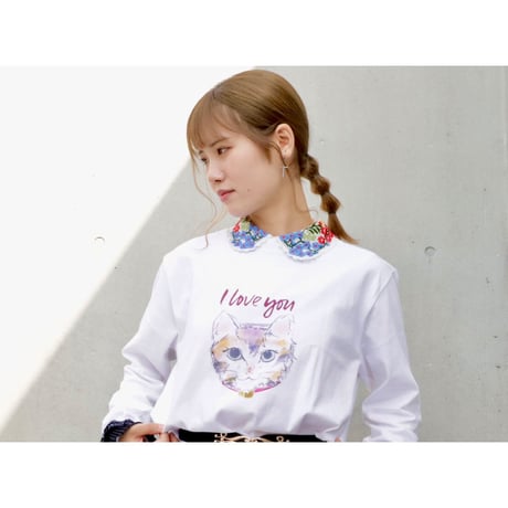 EW×妃羅/Long T-shirt
