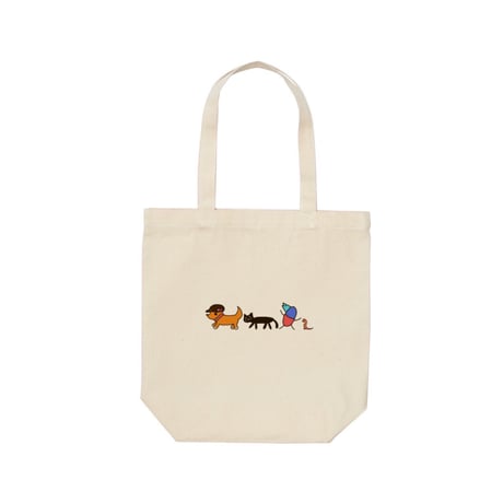 EW×戌宮/Long T-shirt/Totebag