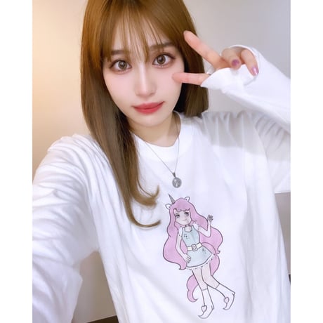 EW×ちっぴ/Long T-shirt