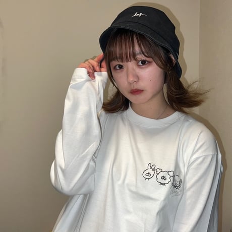 EW×あ/Long T-shirt