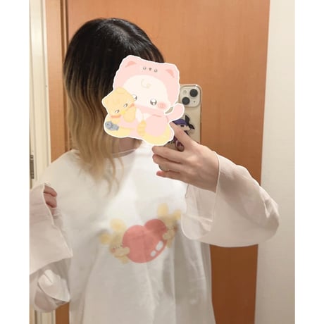 EW×みぃ/Long T-shirt