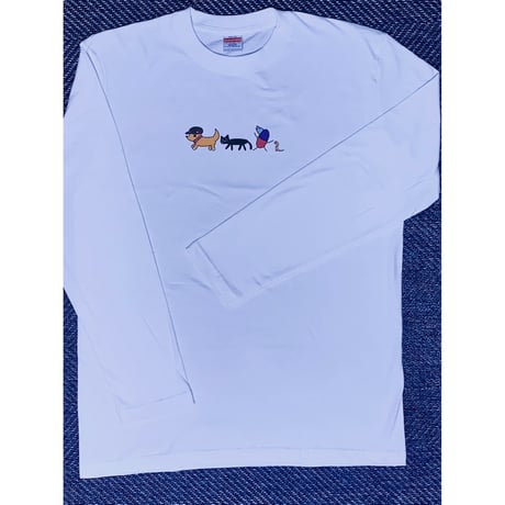 EW×戌宮/Long T-shirt/Totebag