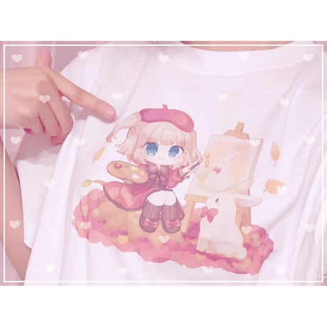 EW×雪城梨兎/T-shirt
