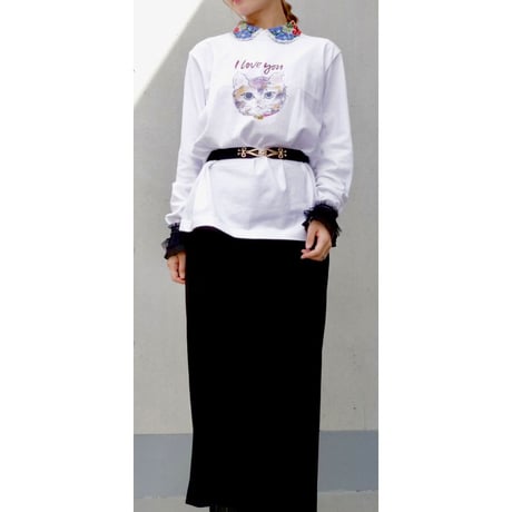 EW×妃羅/Long T-shirt