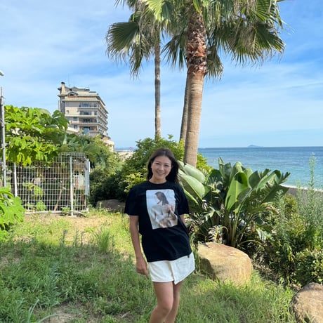 EW×Aphros by yuka/T-shirt