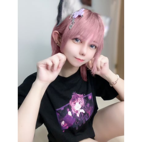 EW×猫野みひろ/Long T-shirt