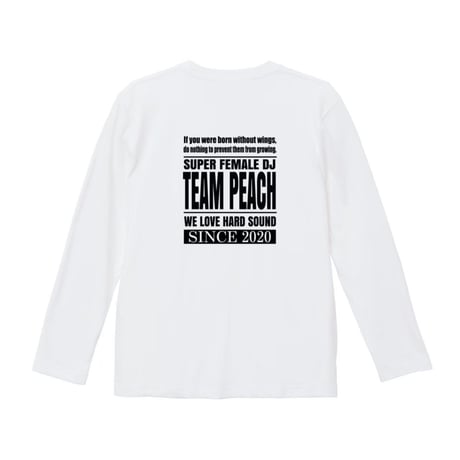 EW×PEACH/Long T-shirt