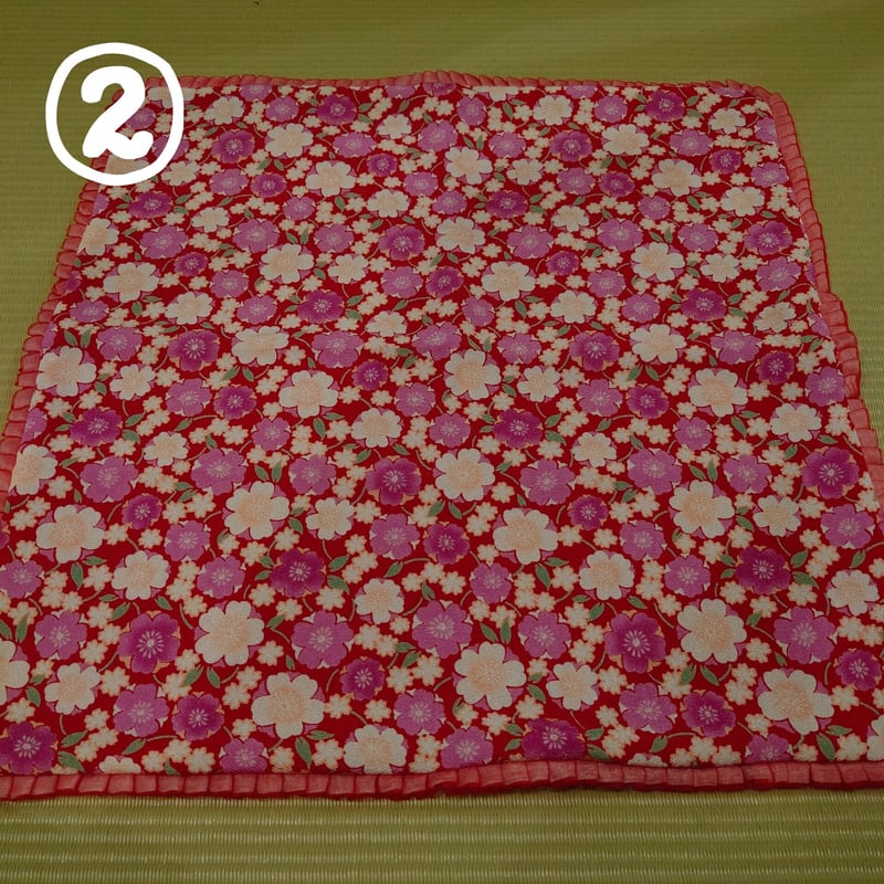 和柄カフェマット | Cotton pearl