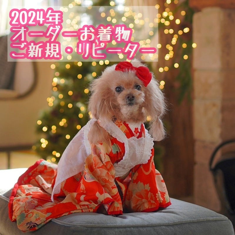B351.pon2pan2☆オーダー犬お着物
