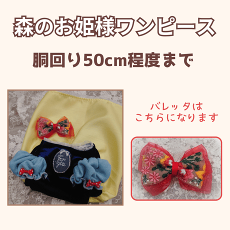 お姫様ワンピース　サイズオーダー