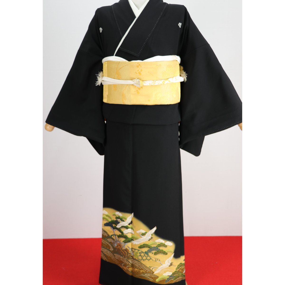 J134☆送料込み❣️ 黒留袖 着物 4枚 まとめ売り❣️ 楽天市場】留袖 レンタル〔黒留袖 レンタル〕レンタル留袖Q4-63
