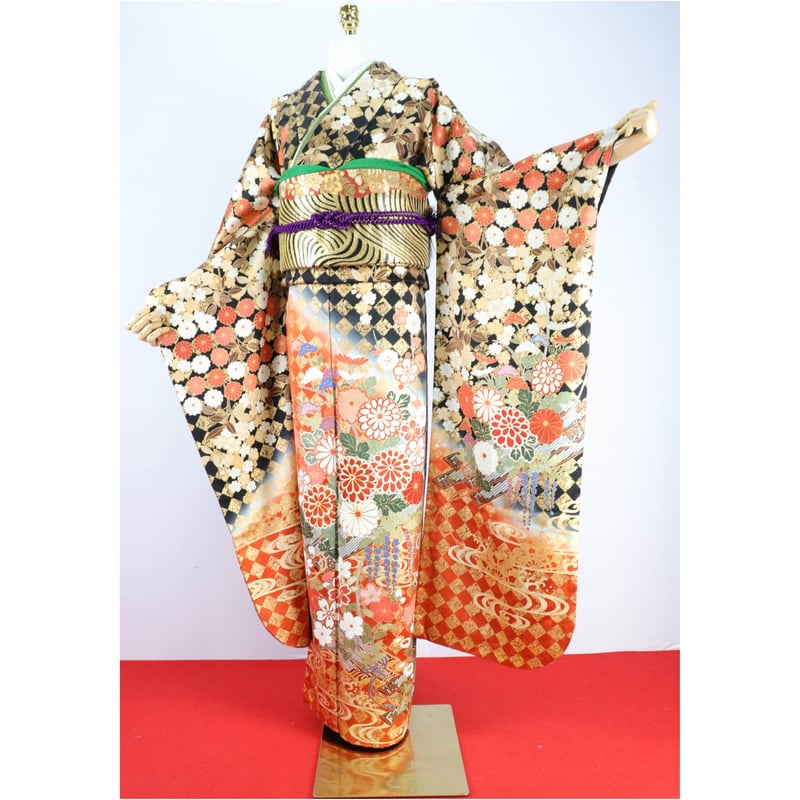 アウトレット】展示品 123万 セリーヌ 振袖 正絹 未使用 F13 | kimonoSTORE