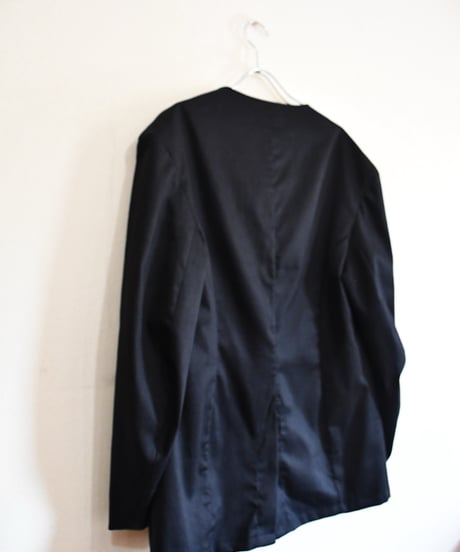 Cotton twill minimal jacket