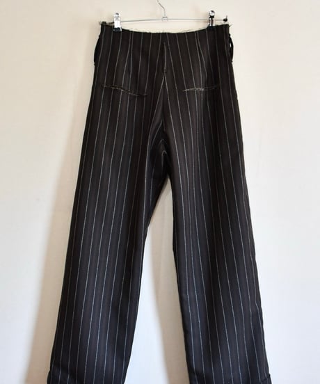 Deadstock suit fabric cut off  slacks